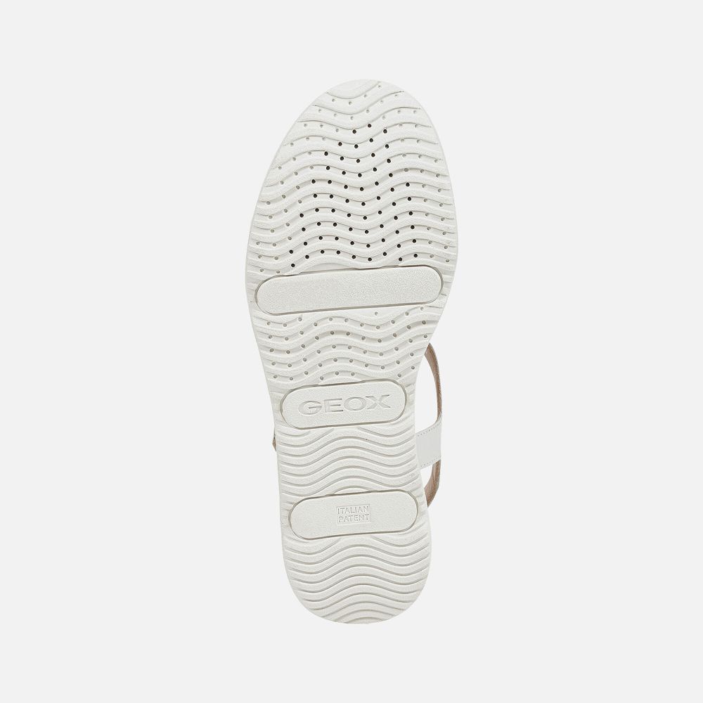 Geox Bayan Sandalet Gümüş - Gardenia - TKI-945308